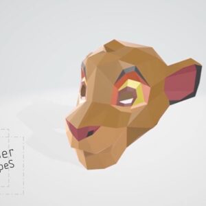 SIMBA mask DIY