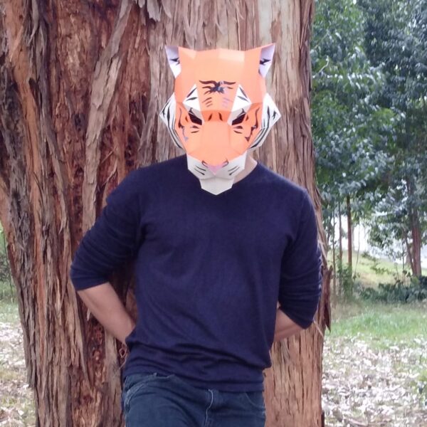 TIGER MASK HALLOWEEN - TIGRE COSTUME - Imagen 2