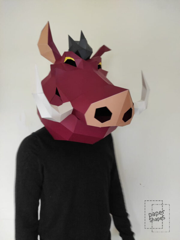 PUMBA DIY MASK