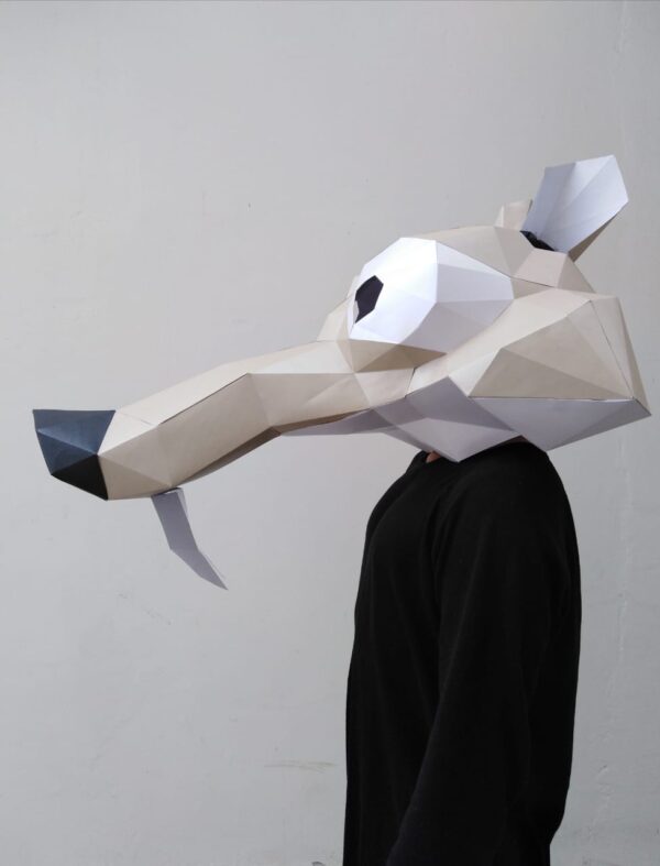Scrat ICE AGE PAPERCRAFT MASK HALLOWEEN