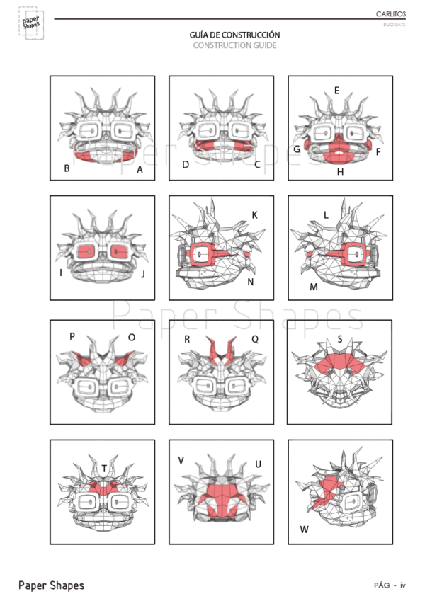 Rugrats halloween mask Carlitos - Imagen 3