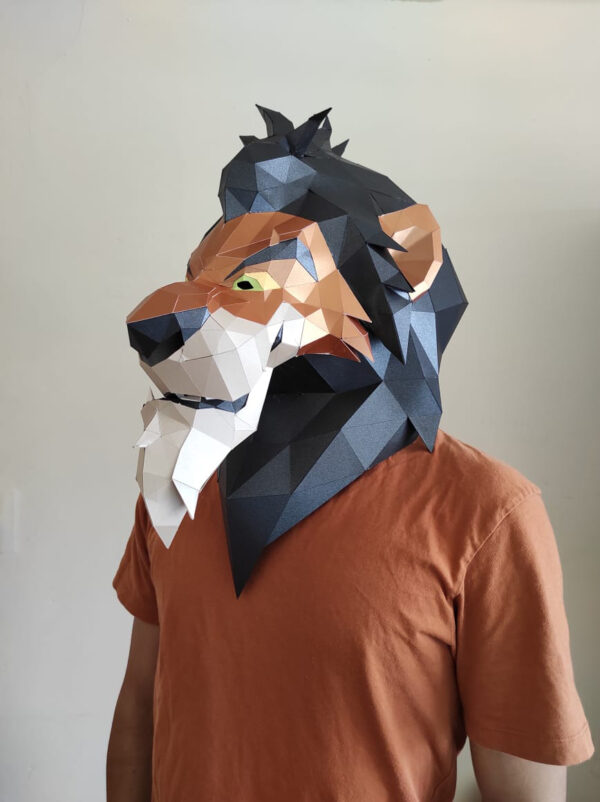Scar Rey León máscara Halloween - Imagen 6