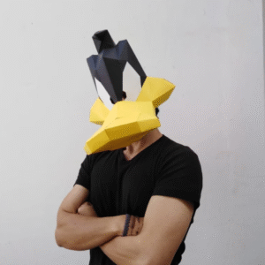 Pato Lucas Daffy Duck Papercraft Halloween