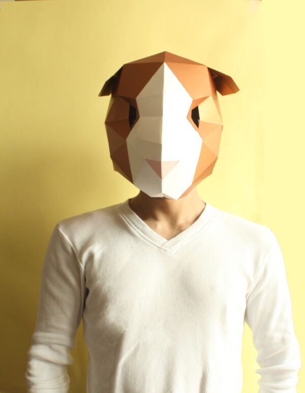 GUINEA PIG HALLOWEEN MASK - cuy costume