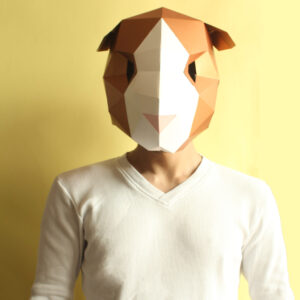 GUINEA PIG HALLOWEEN MASK - cuy costume