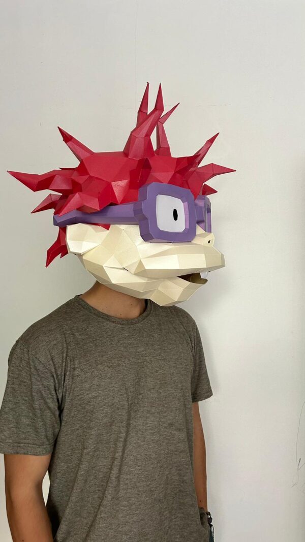 Rugrats halloween mask Carlitos - Imagen 7