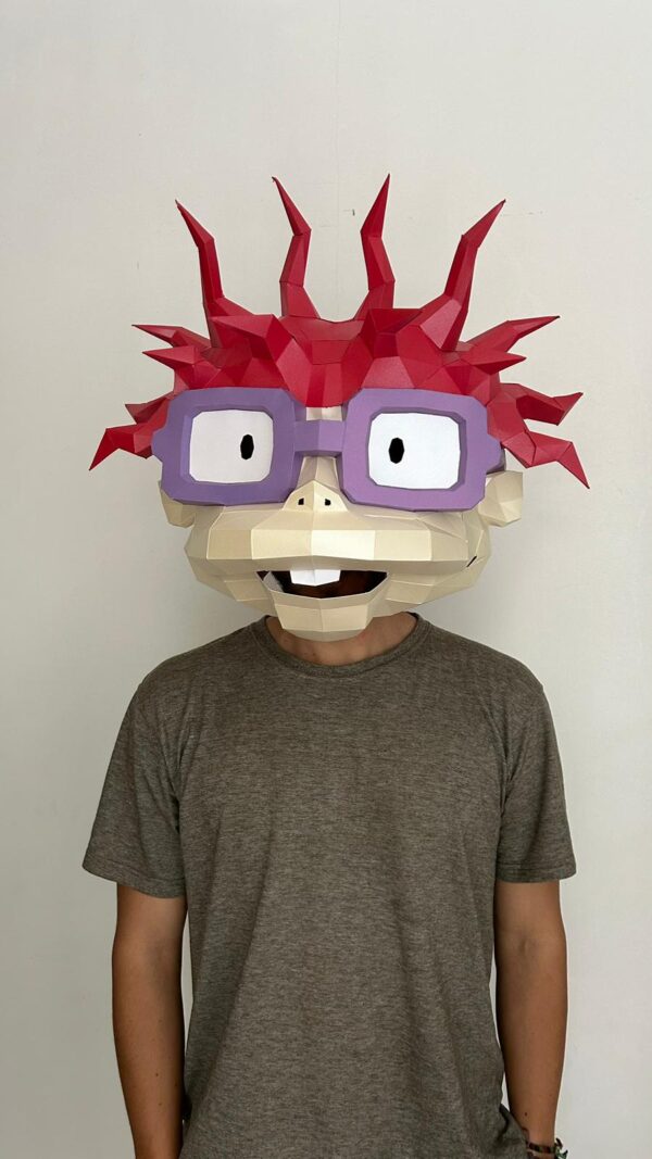 Rugrats halloween mask Carlitos - Imagen 8