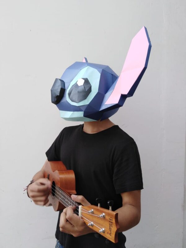 Stitch Mask Papercraft - Imagen 2