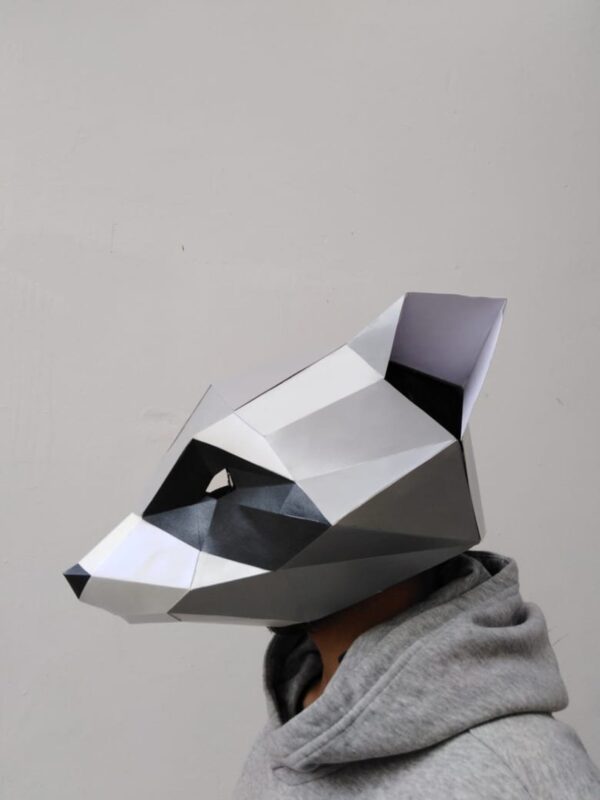 RACOON HALLOWEEN MASK - MAPACHE - Imagen 2