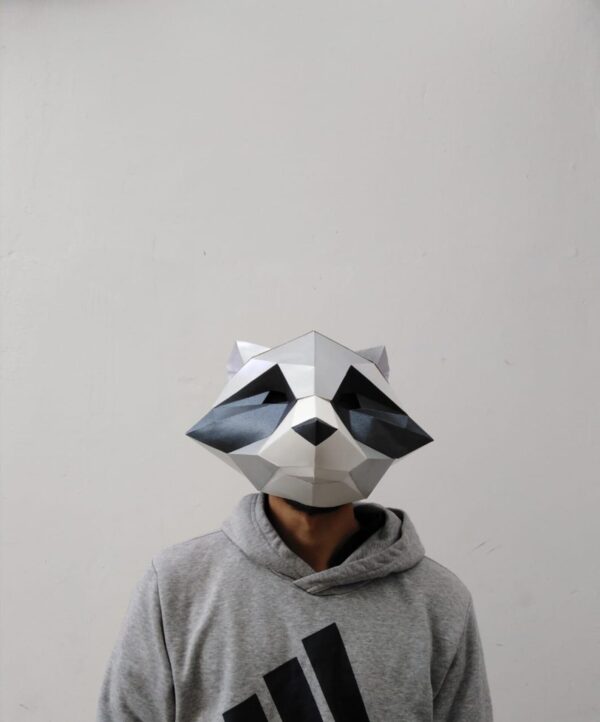 RACOON HALLOWEEN MASK - MAPACHE
