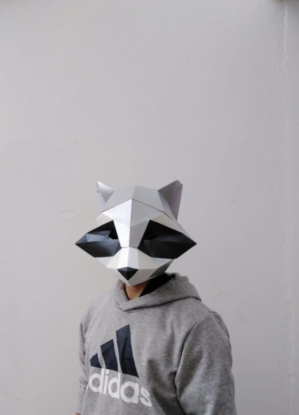 RACOON HALLOWEEN MASK - MAPACHE - Imagen 4