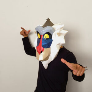 RAFIKI máscara Halloween