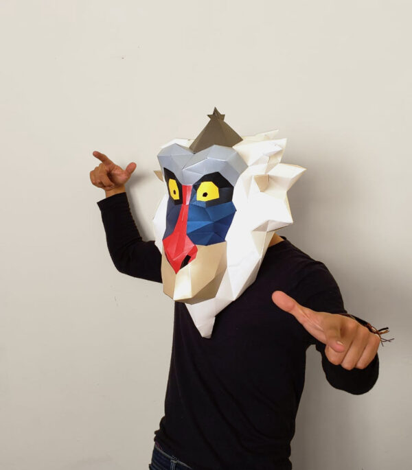 RAFIKI máscara Halloween