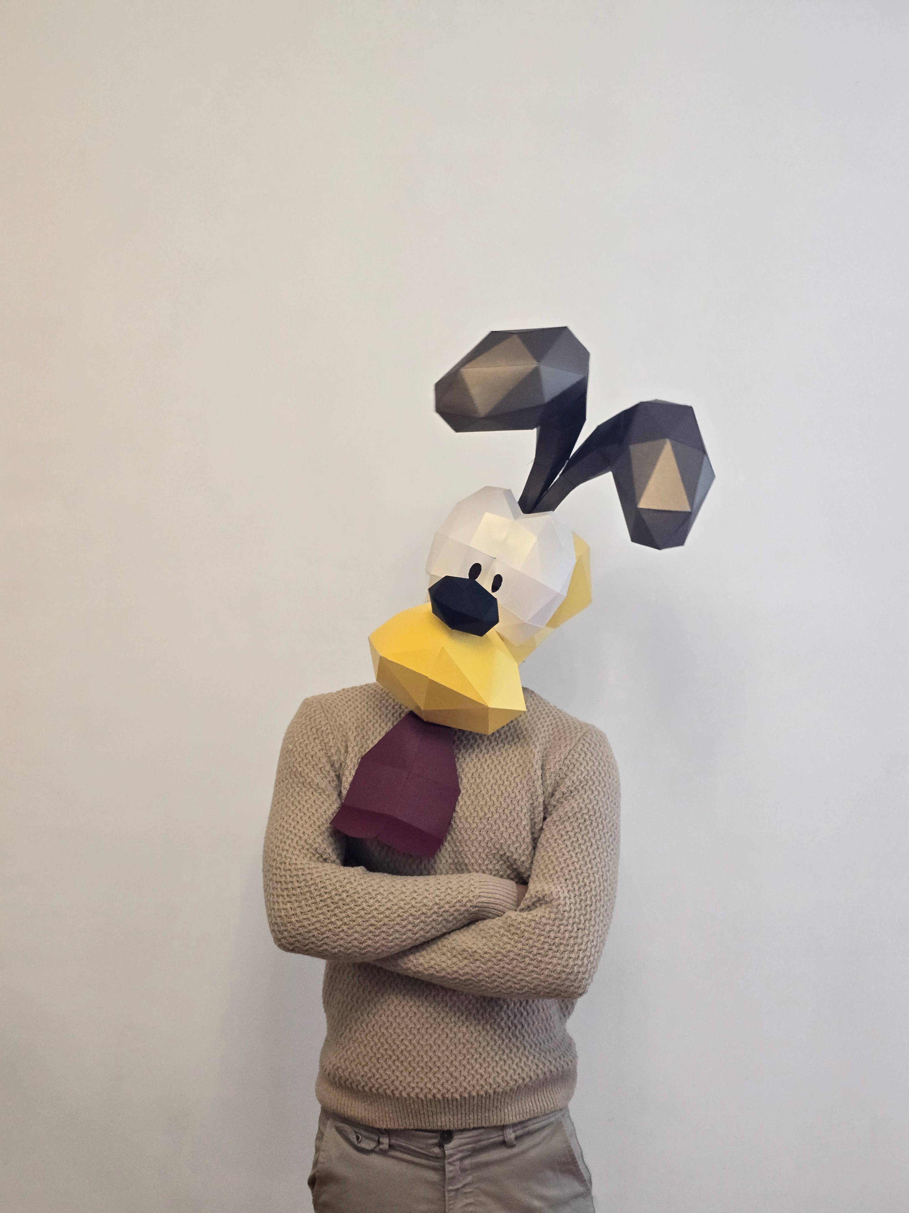 ODIE GARFIELD HALLOWEEN MASK