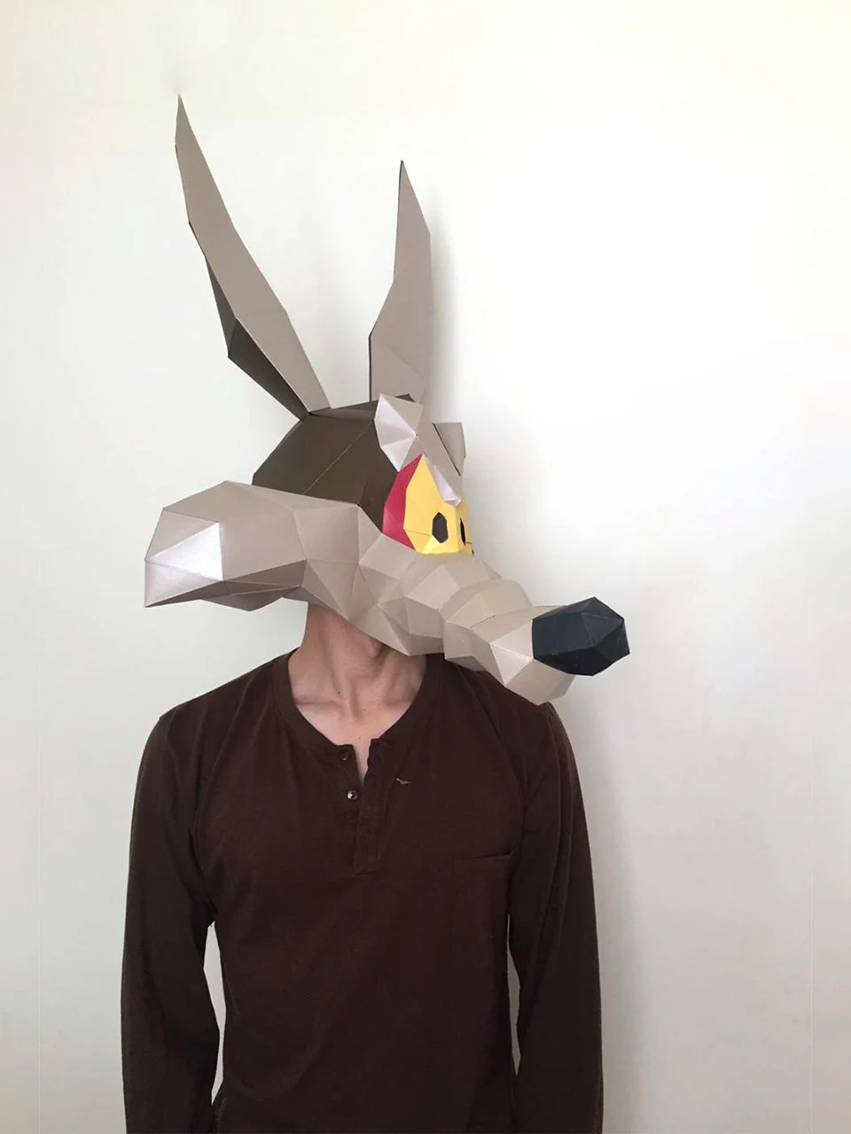 COYOTE papercraft mask - Imagen 2