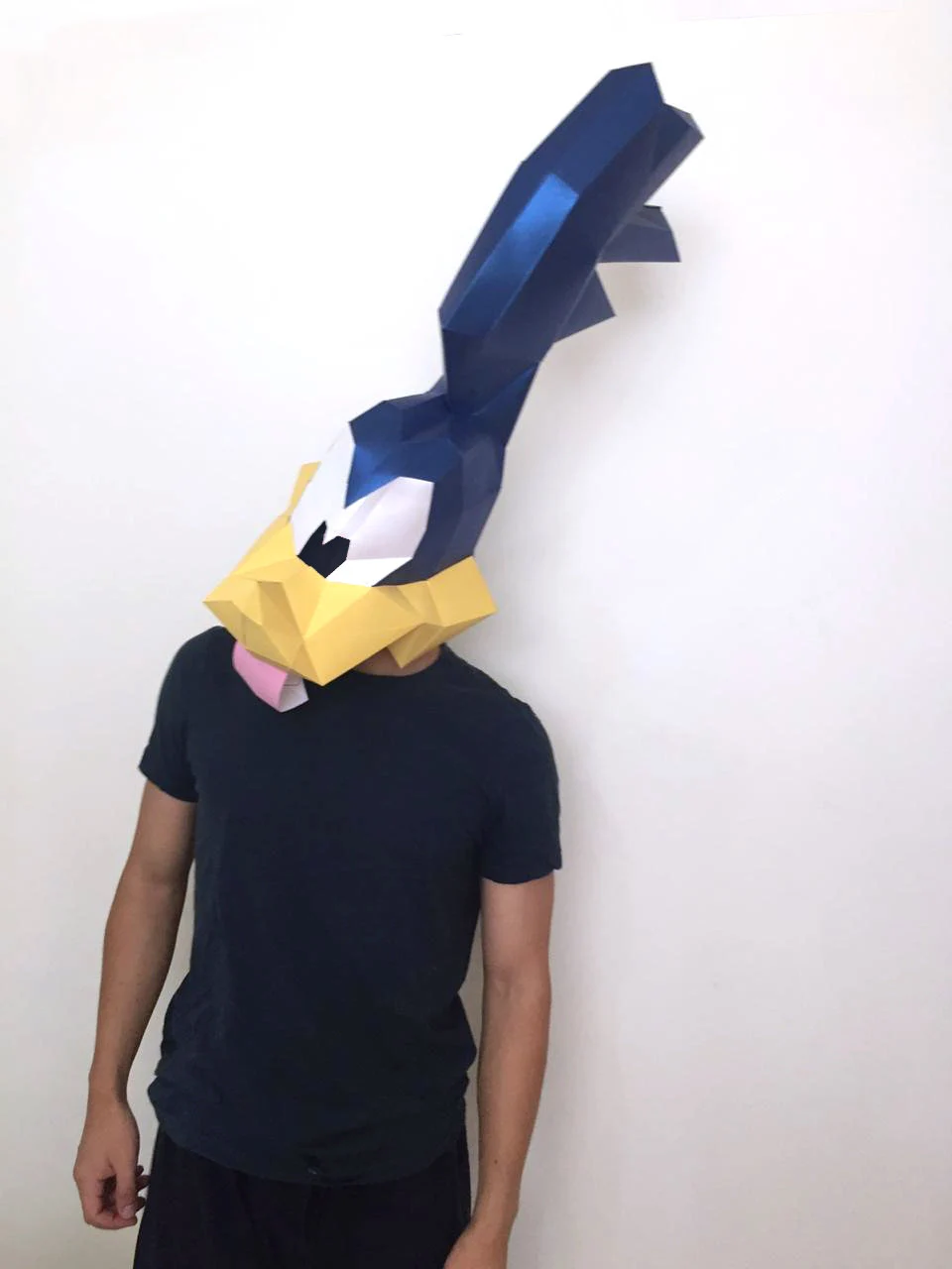 corre caminos papercraft mask - Imagen 3