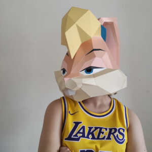 LOLA BUNNY PAPERCRAFT MASK