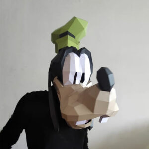 GOOFY PAPERCRAFT HALLOWEEN MASK