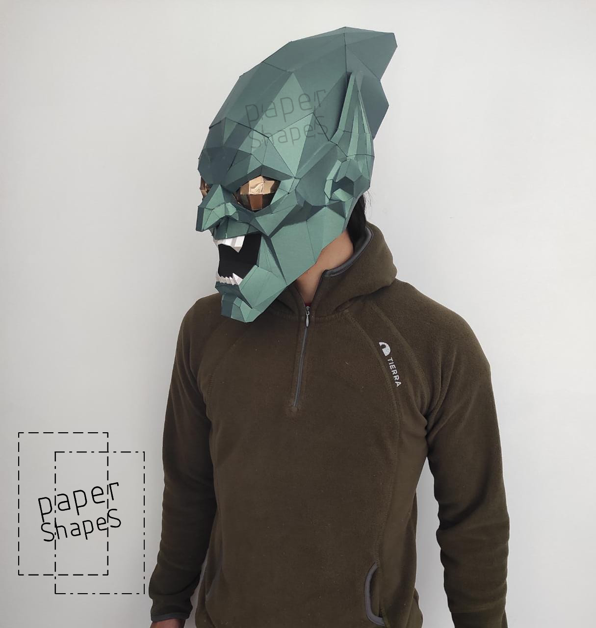 DUENDE VERDE SPIDERMAN MASK