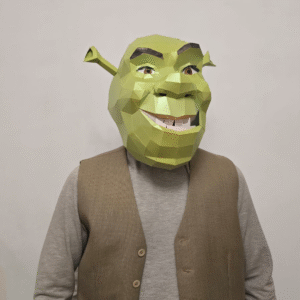 SHREK HALLOWEEN PAPERCRAFT MASK