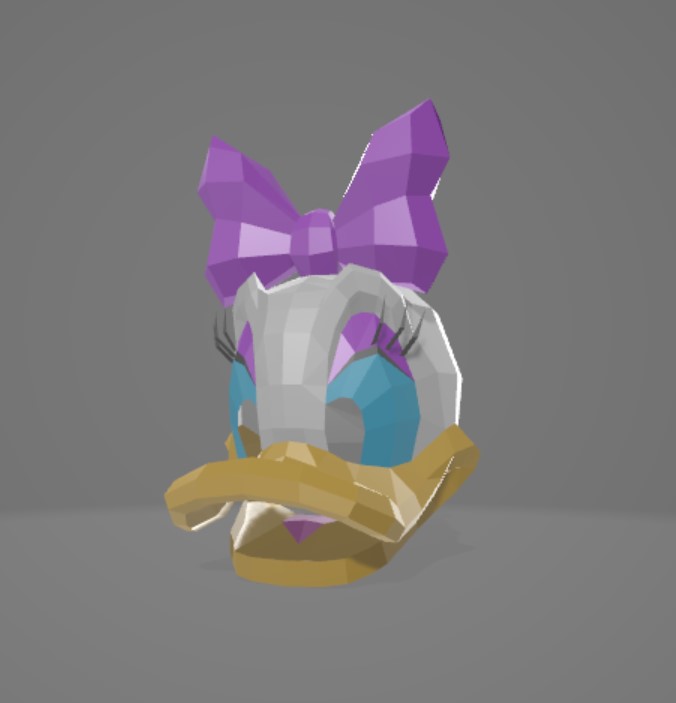 DAISY PAPERCRAFT HALLOWEEN MASK - Imagen 5