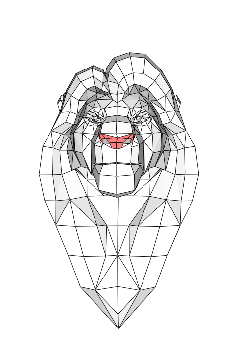 MUFASA REY LEON PAPERCRAFT MASK - Imagen 4