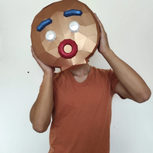 JENGIBRE SHREK MASK PAPERCRAFT