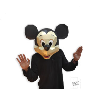 MICKEY MOUSE PAPERCRAFT MASK