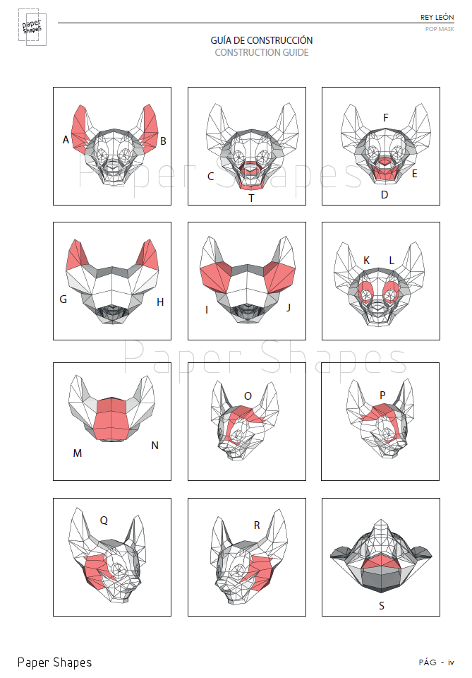 BANZAI HIENA REY LEON MASK - Imagen 2