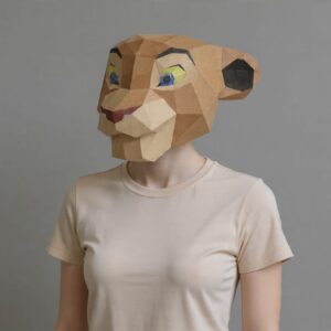 NALA REY LEON PAPERCRAFT MASK