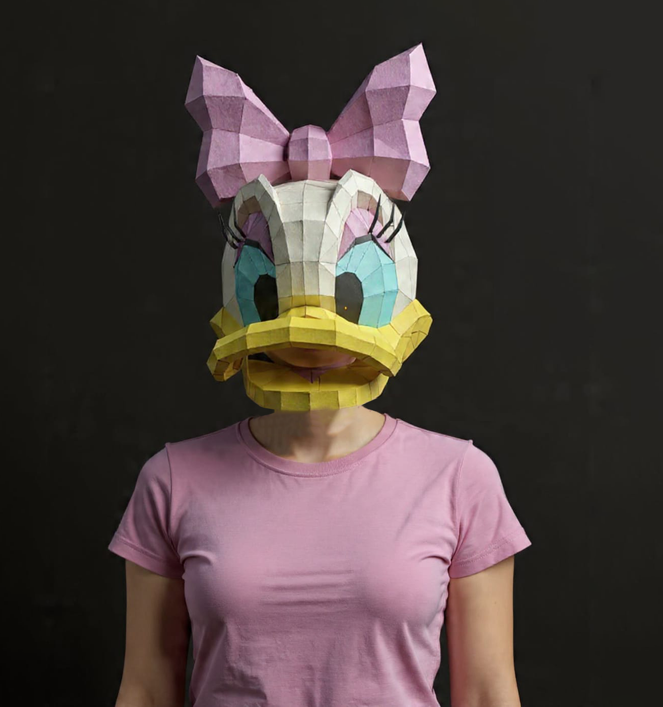 DAISY PAPERCRAFT HALLOWEEN MASK