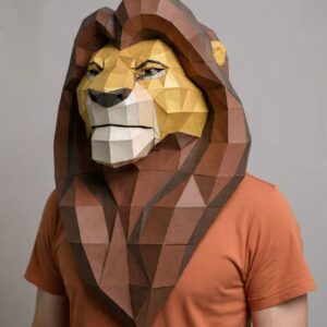 MUFASA REY LEON PAPERCRAFT MASK
