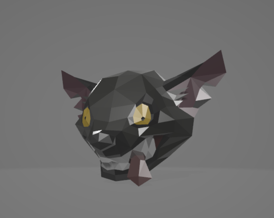 ED HIENA REY LEÓN PAPERCRAFT MASK - Imagen 2