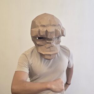 THE THING 4 FANTASTIC PAPERCRAFT MASK
