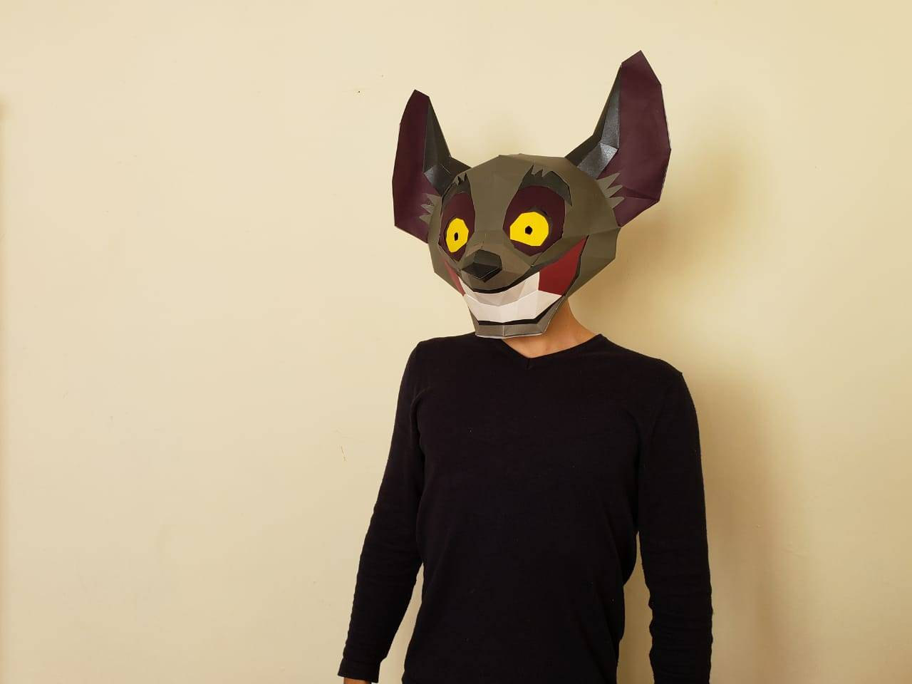 BANZAI HIENA REY LEON MASK