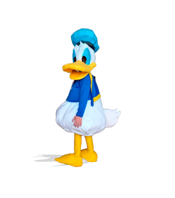 PATO DONALD PAPERCRAFT MASK - Imagen 4