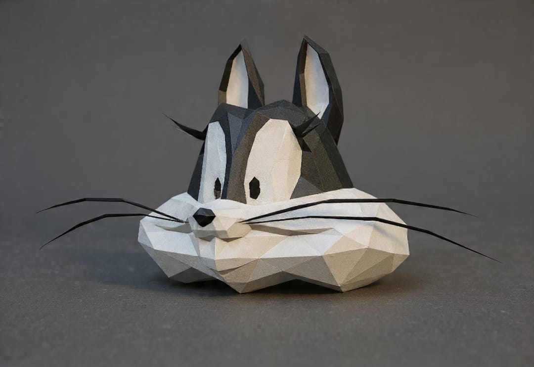 PUSSY CAT - HALLOWEEN MASK - Imagen 4