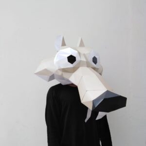 Scrat ICE AGE PAPERCRAFT MASK HALLOWEEN