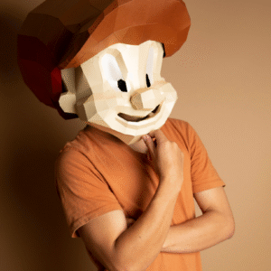 Elmer Gruñon papercraft -ELMER FUDD