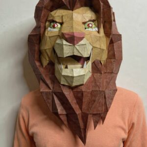 SIMBA ADULTO REY LEON PAPERCRAFT MASK