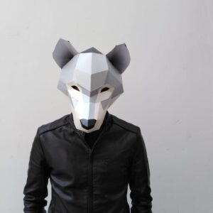 LOBO PAPERCRAFT DIY MASK