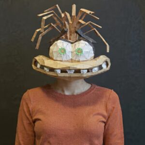 ANSIEDAD INTENSAMENTE 2 PAPERCRAFT MASK