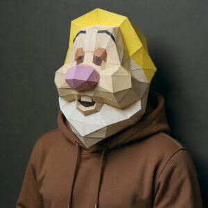 sneezy snow white and the seven dwarfs mask