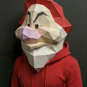 GRUMPY snow white and the seven dwarfs mask