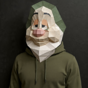 sleepy snow white and the seven dwarfs mask