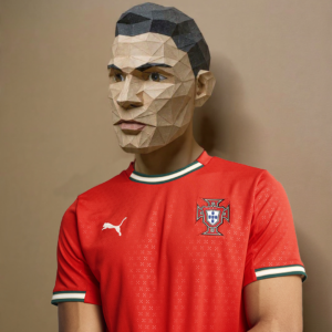 CRISTIANO RONALDO CR7 PAPERCRAFT MASK