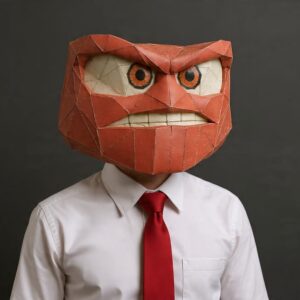FURIA INTENSAMENTE PAPERCRAFT MASK DIY