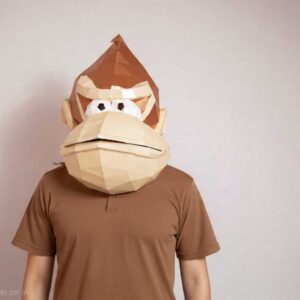 DONKEY KONG PAPERCRAFT MASK