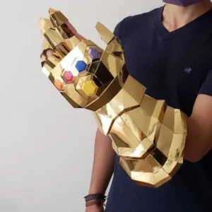 INFINITY GUAUNTLET PAPERCRAFT TEMPLATE