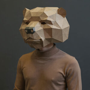 OSO PAPERCRAFT MASK - BEAR THERIAN